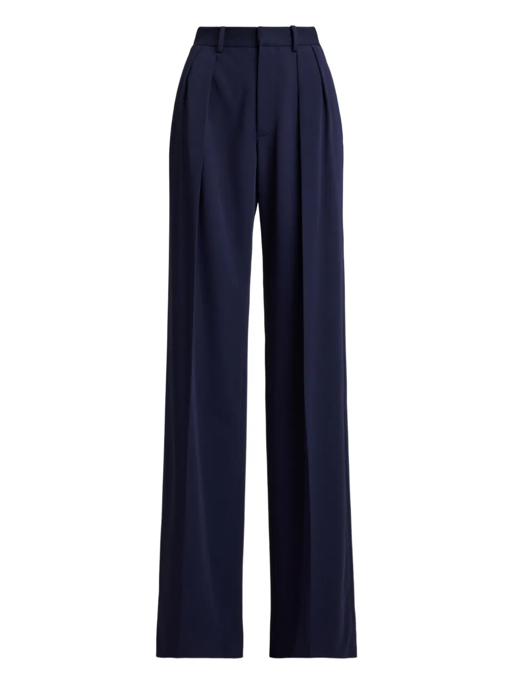 Ralph Lauren Collection Pantaloni con pieghe - Blu