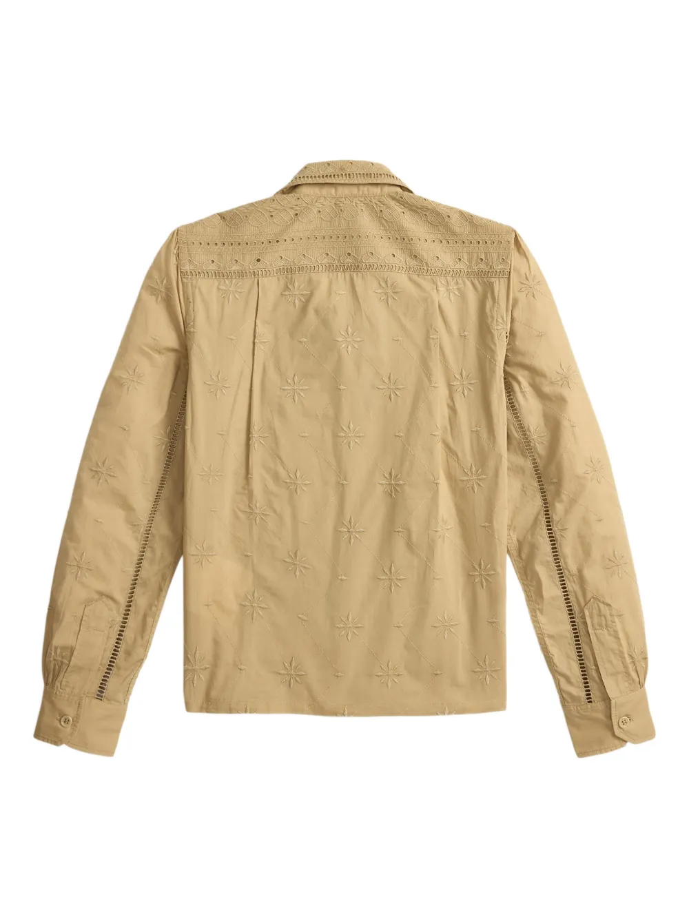  Ralph Lauren Rrl Embroidered Shirt - Neutrals 