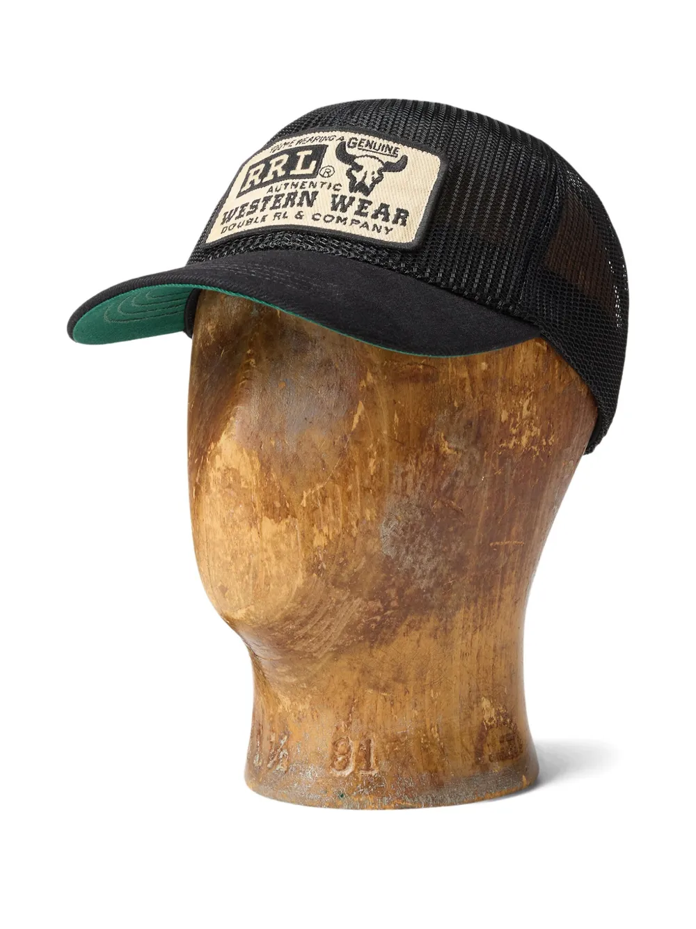 Ralph Lauren RRL Cappello da baseball con logo - Nero