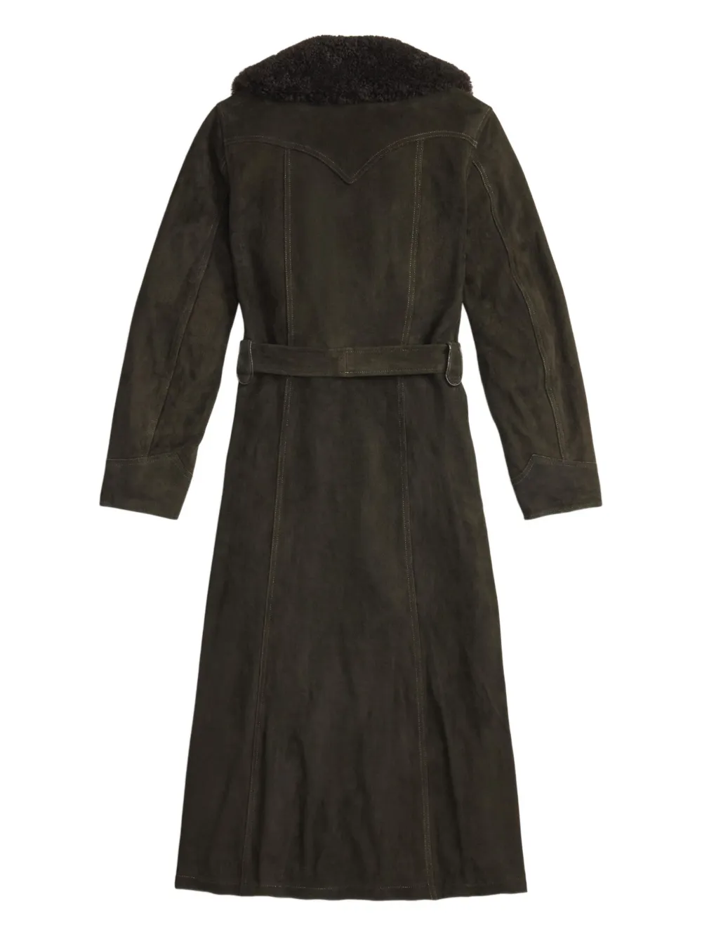 Ralph Lauren RRL Mantel met ceintuur - Bruin