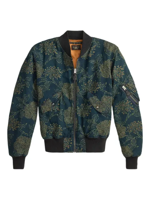 Ralph Lauren RRL floral bomber jacket