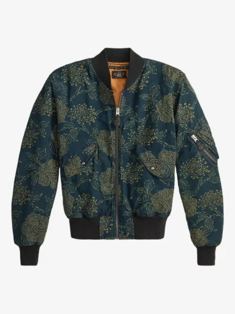 Ralph Lauren RRL floral bomber jacket