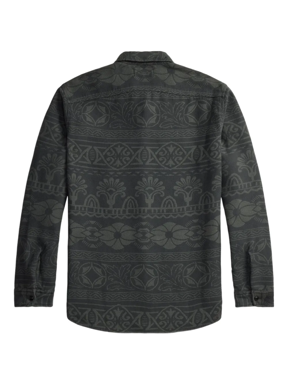 Ralph Lauren RRL Shirtjack met abstract patroon - Grijs