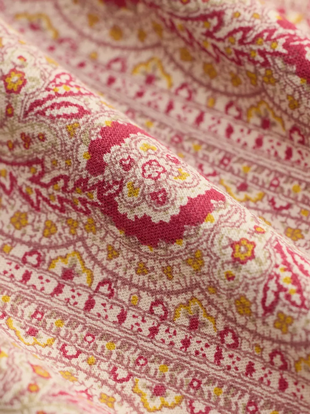 Ralph Lauren RRL T-shirt met paisley-print Beige