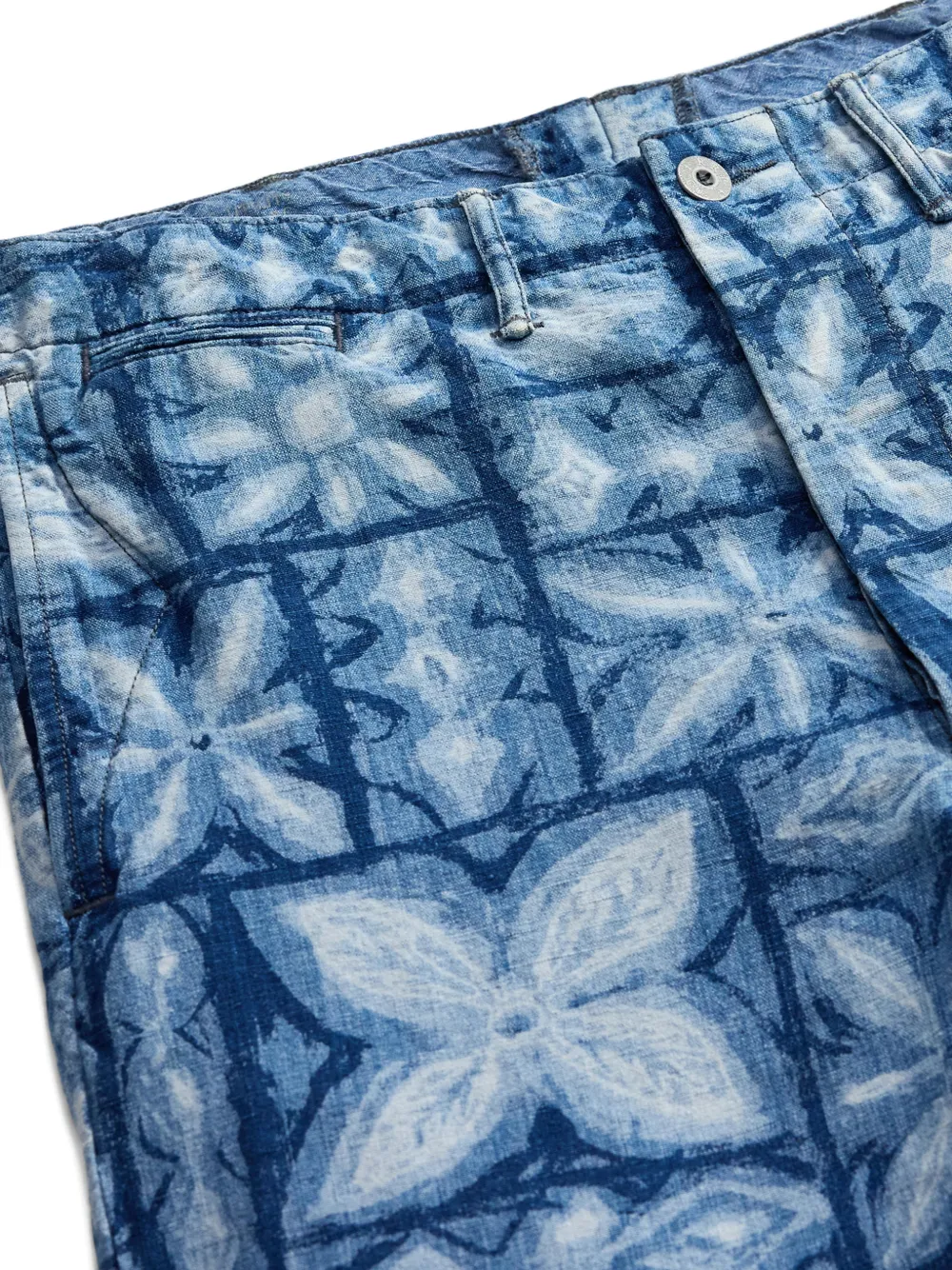 Ralph Lauren RRL Shorts met bloemenprint Blauw