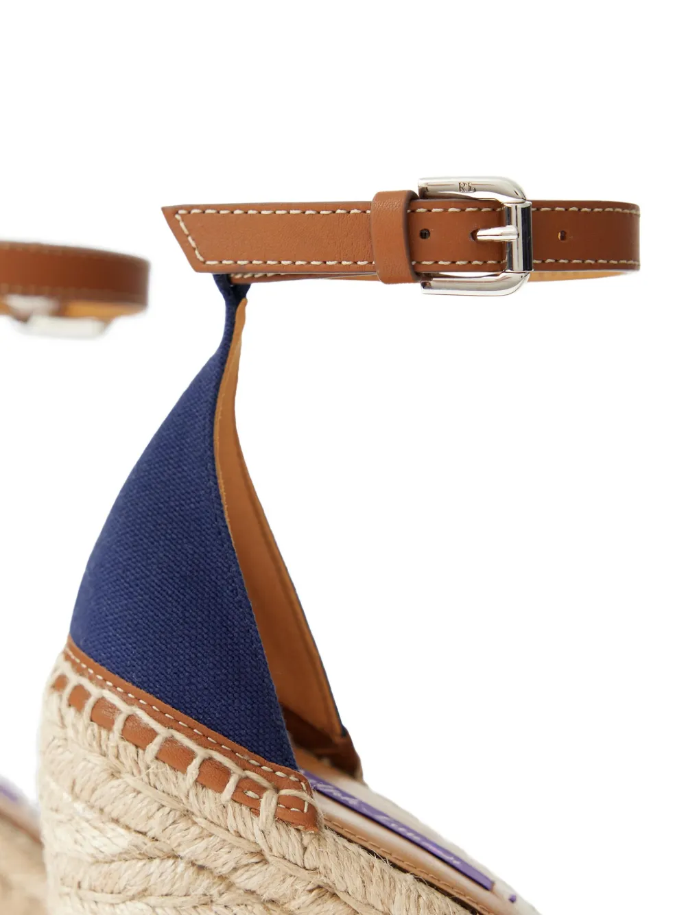 Ralph Lauren Collection 110 mm Parson espadrilles Blauw