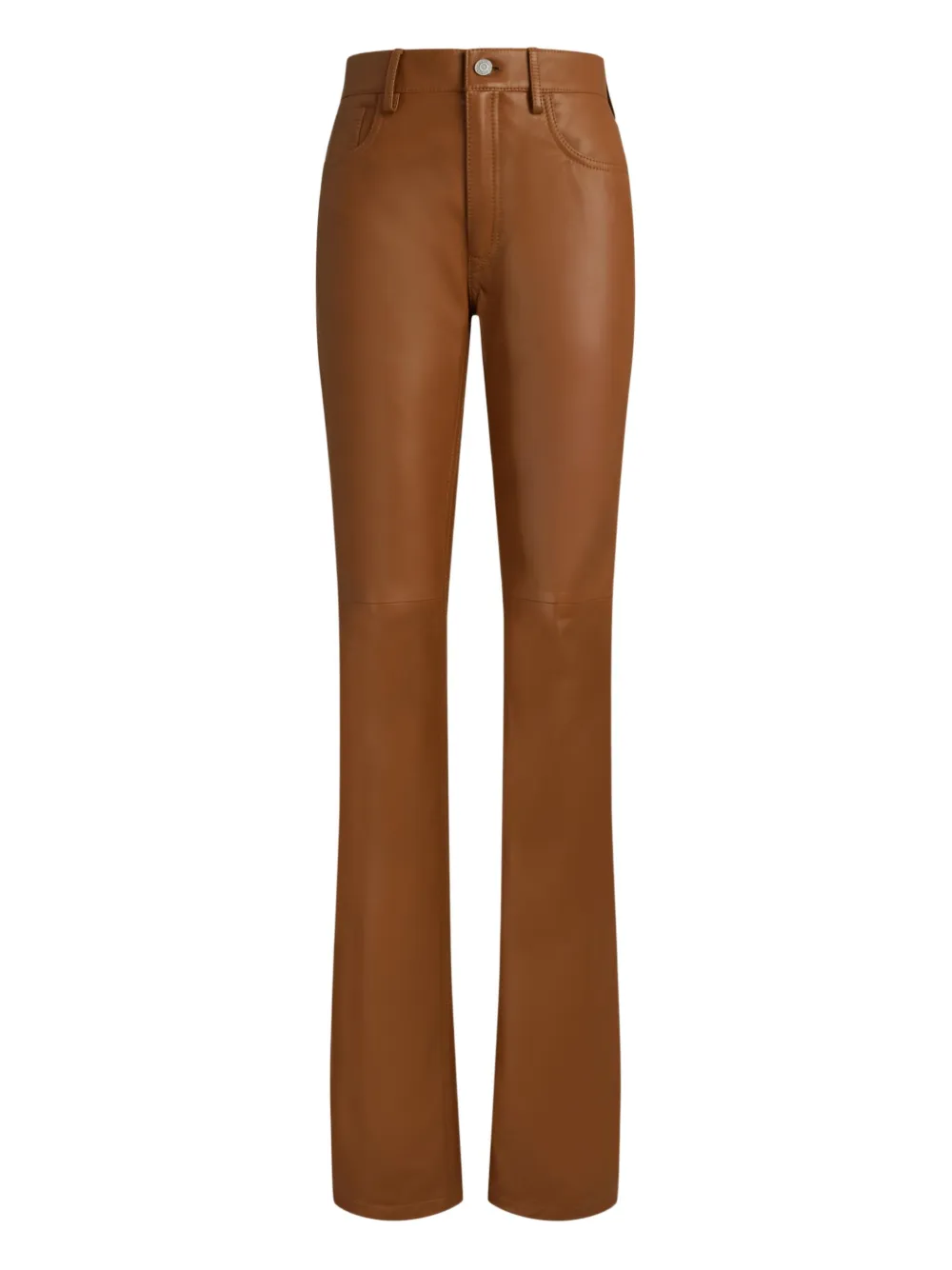 Ralph Lauren Collection Pantaloni Scottie con cinque tasche - Marrone