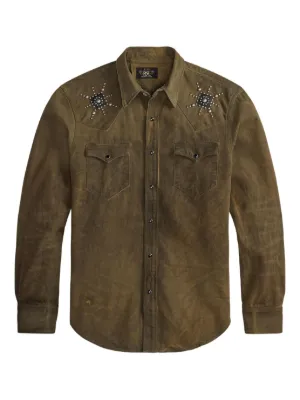 Ralph Lauren RRL ユーティリティ ポケット シャツ | ブラウン