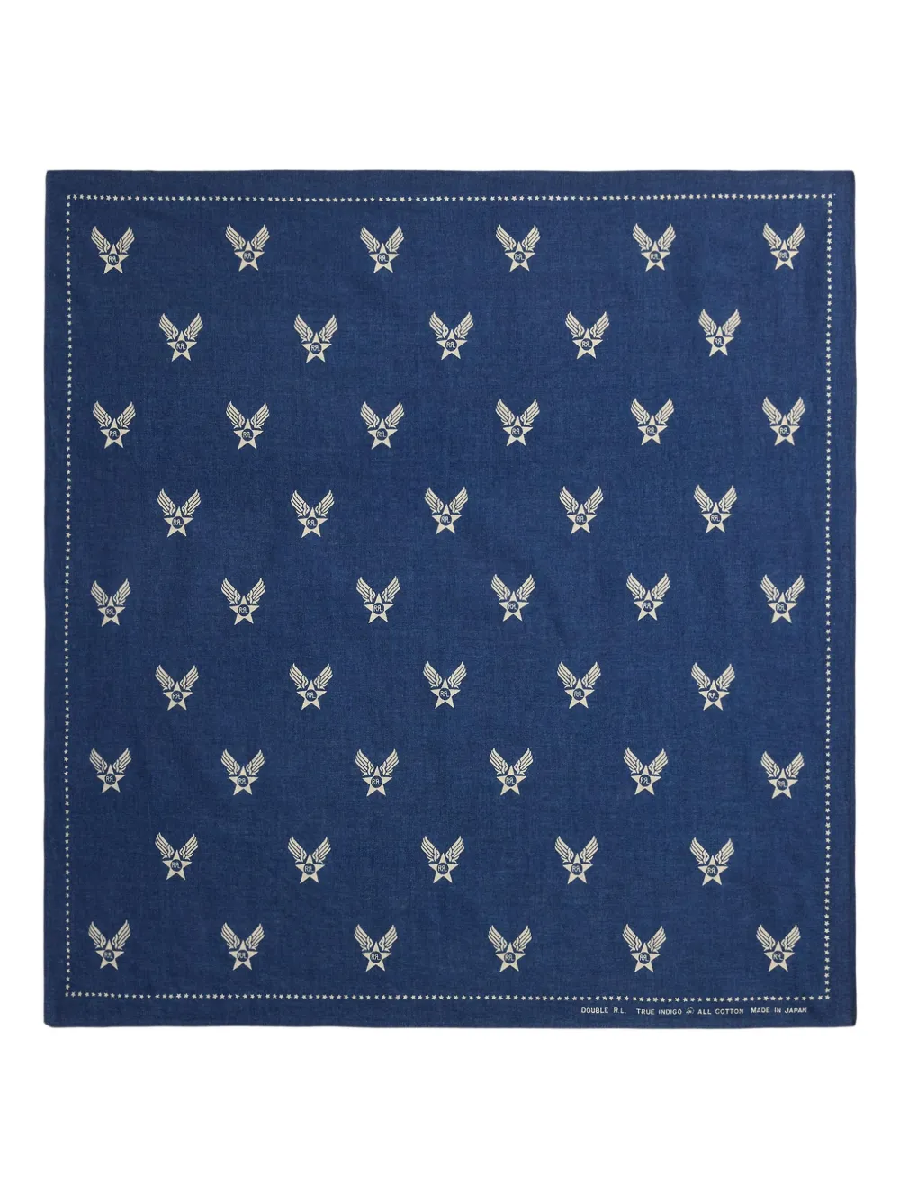 Ralph Lauren RRL Foulard con motivo a stelle - Blu