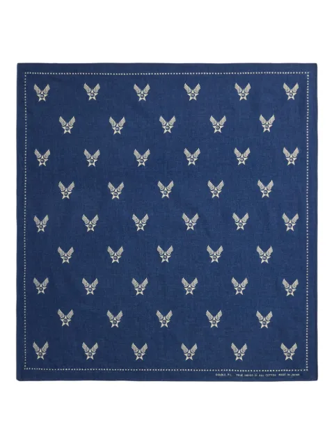 Ralph Lauren RRL star-pattern square scarf