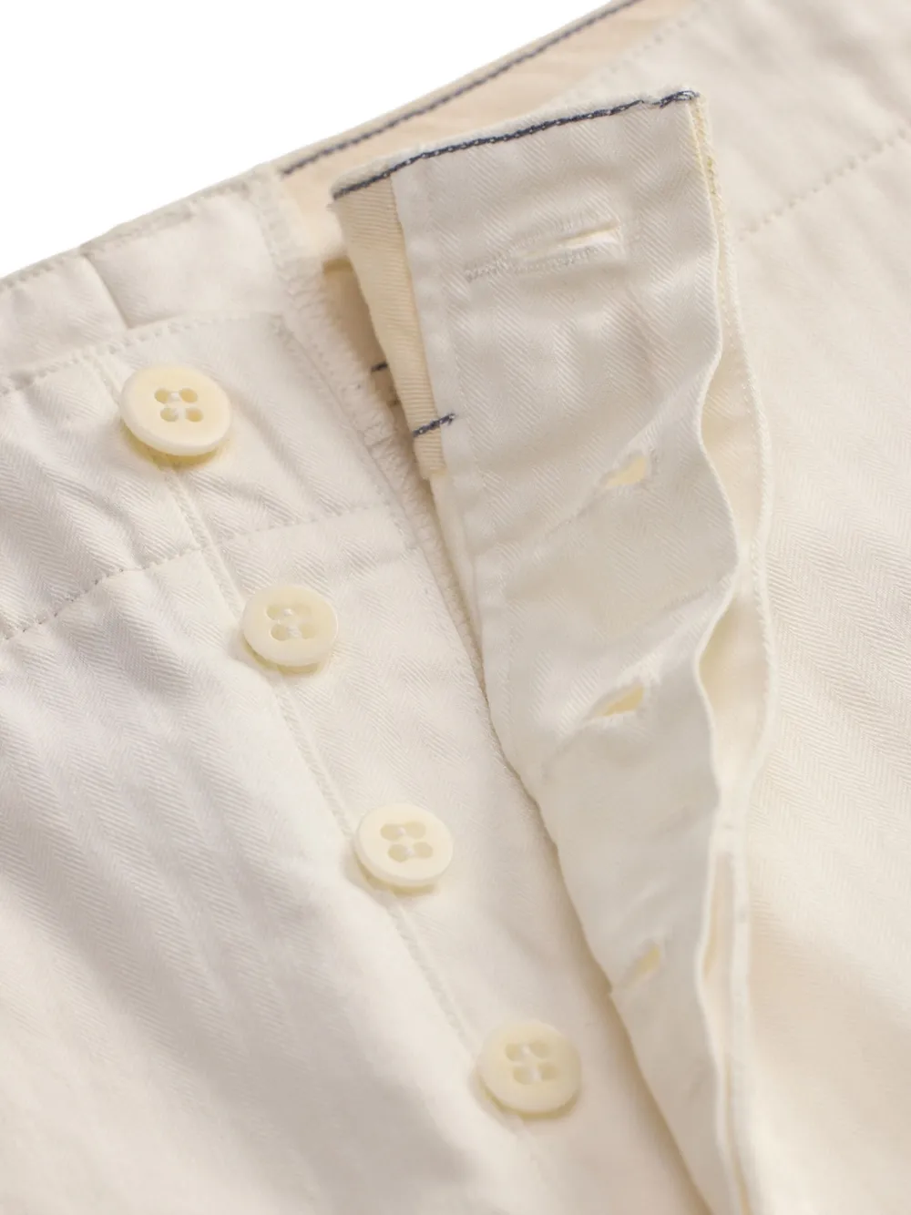 Ralph Lauren RRL Shorts met knopen Beige