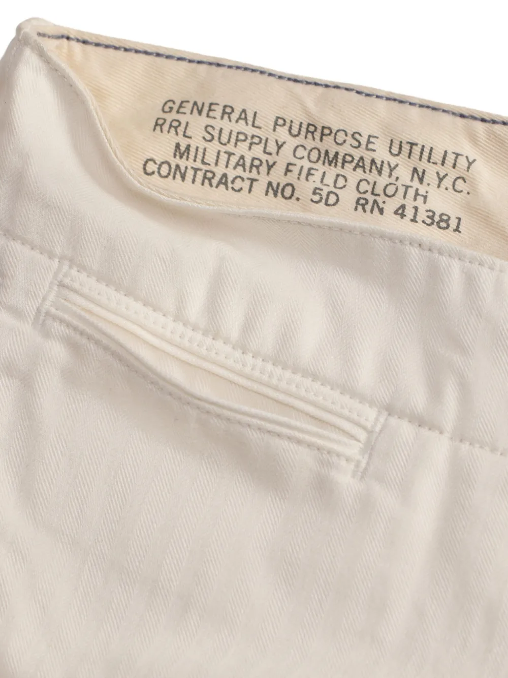 Ralph Lauren RRL Shorts met knopen Beige
