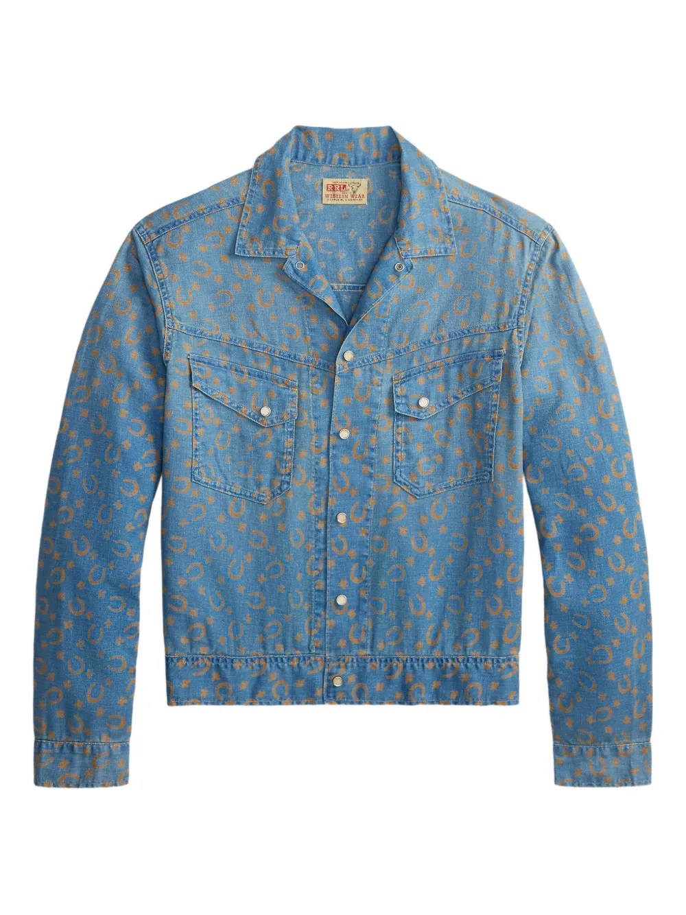 Ralph Lauren RRL Camicia con stampa - Blu