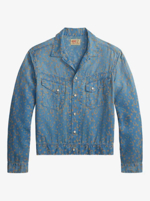 Ralph Lauren RRL camisa con estampado de herradura