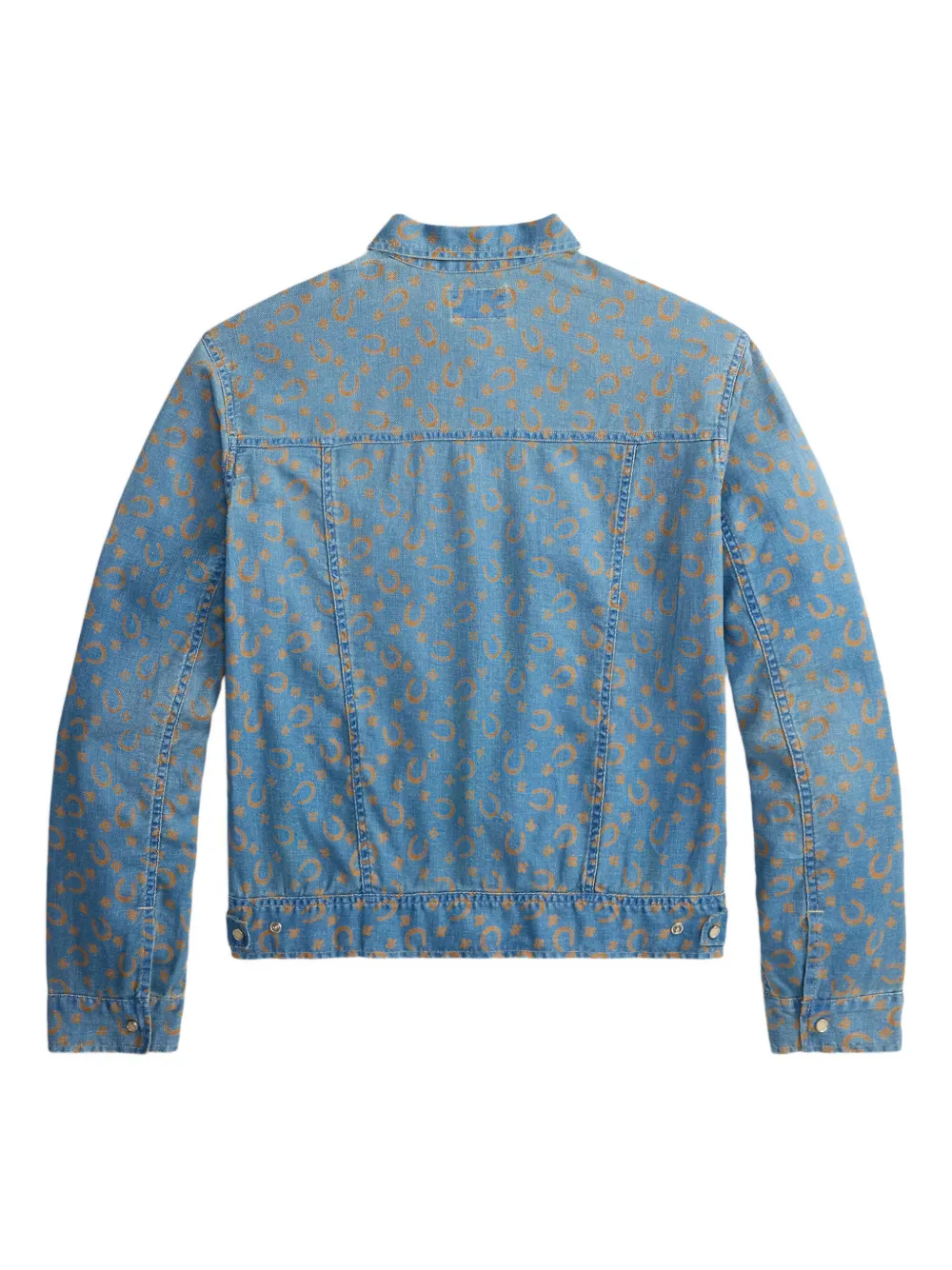 Ralph Lauren RRL Overhemd met hoefijzer-print Blauw