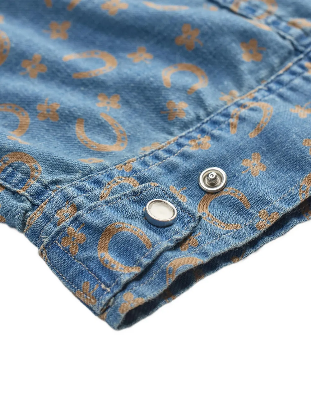 Ralph Lauren RRL Overhemd met hoefijzer-print Blauw