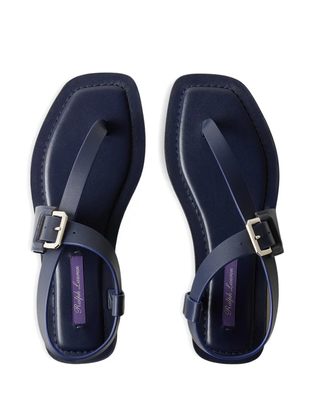 Ralph Lauren Collection Sandalen met gesp Blauw
