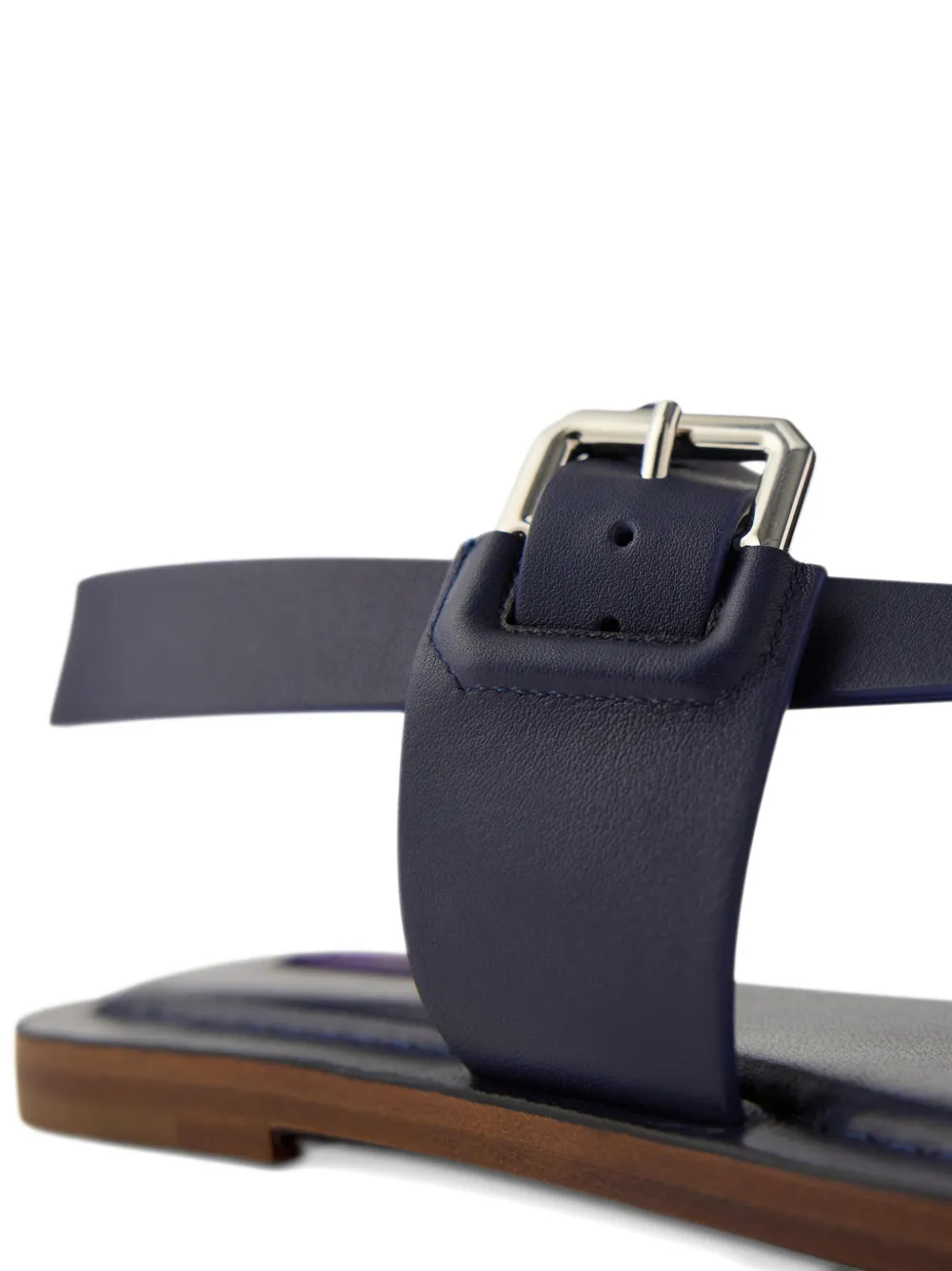 Ralph Lauren Collection Sandalen met gesp Blauw