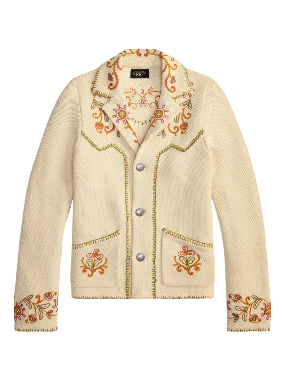Ralph Lauren RRL Giacca con ricamo a fiori - Toni neutri