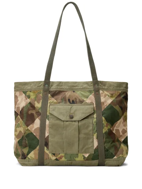 Ralph Lauren RRL patchwork pocket tote bag