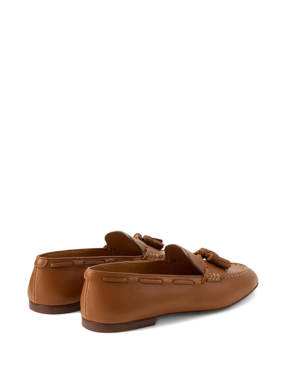 Ralph Lauren Collection Briar loafers met kwastje Bruin