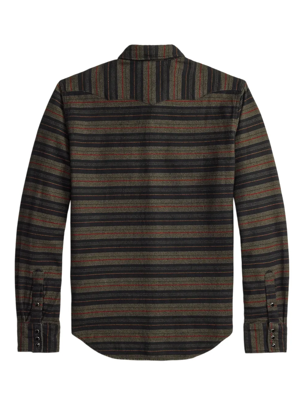 Ralph Lauren RRL Gestreept overhemd met lange mouwen - Blauw