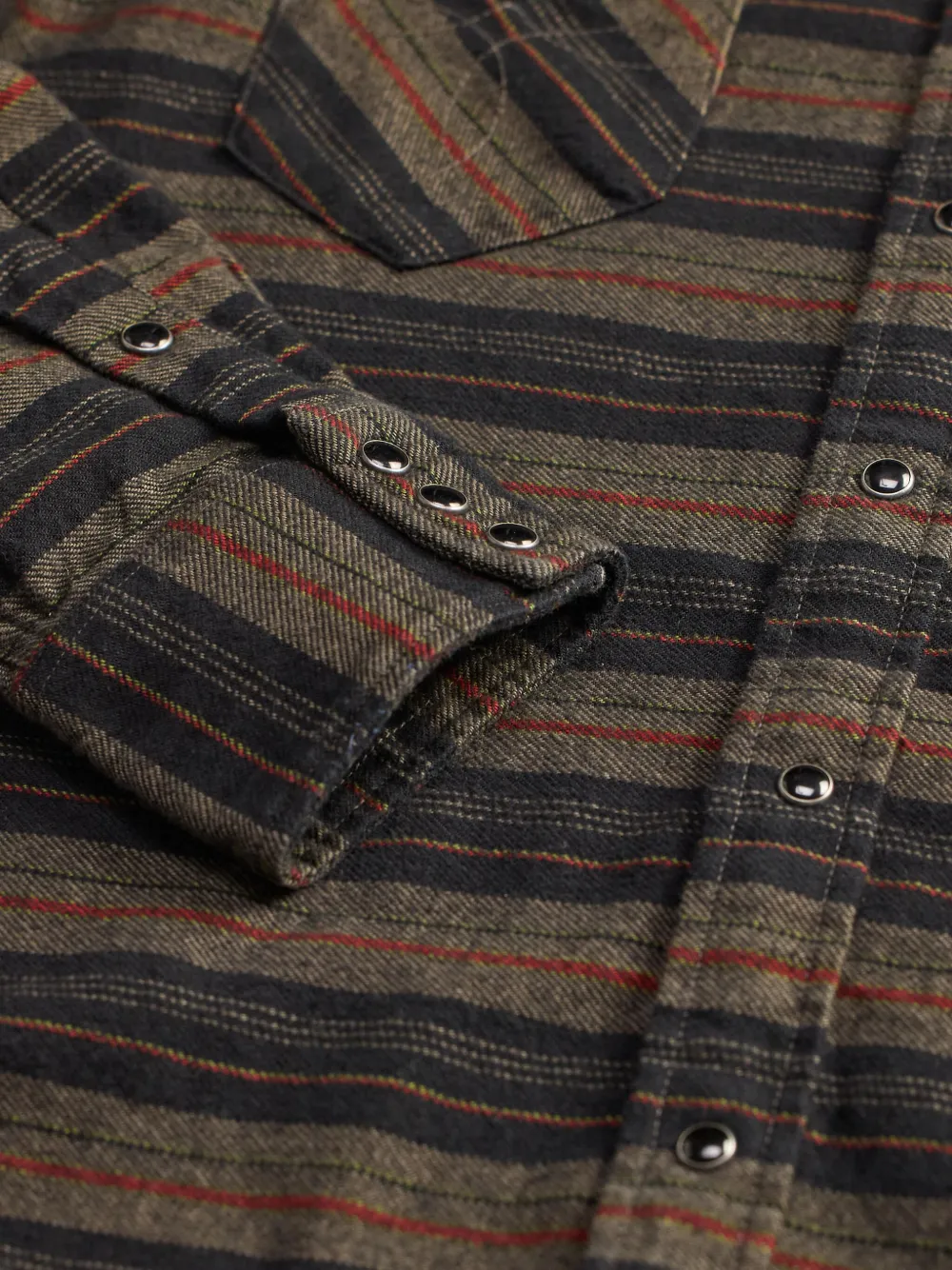Striped Long-Sleeved Shirt