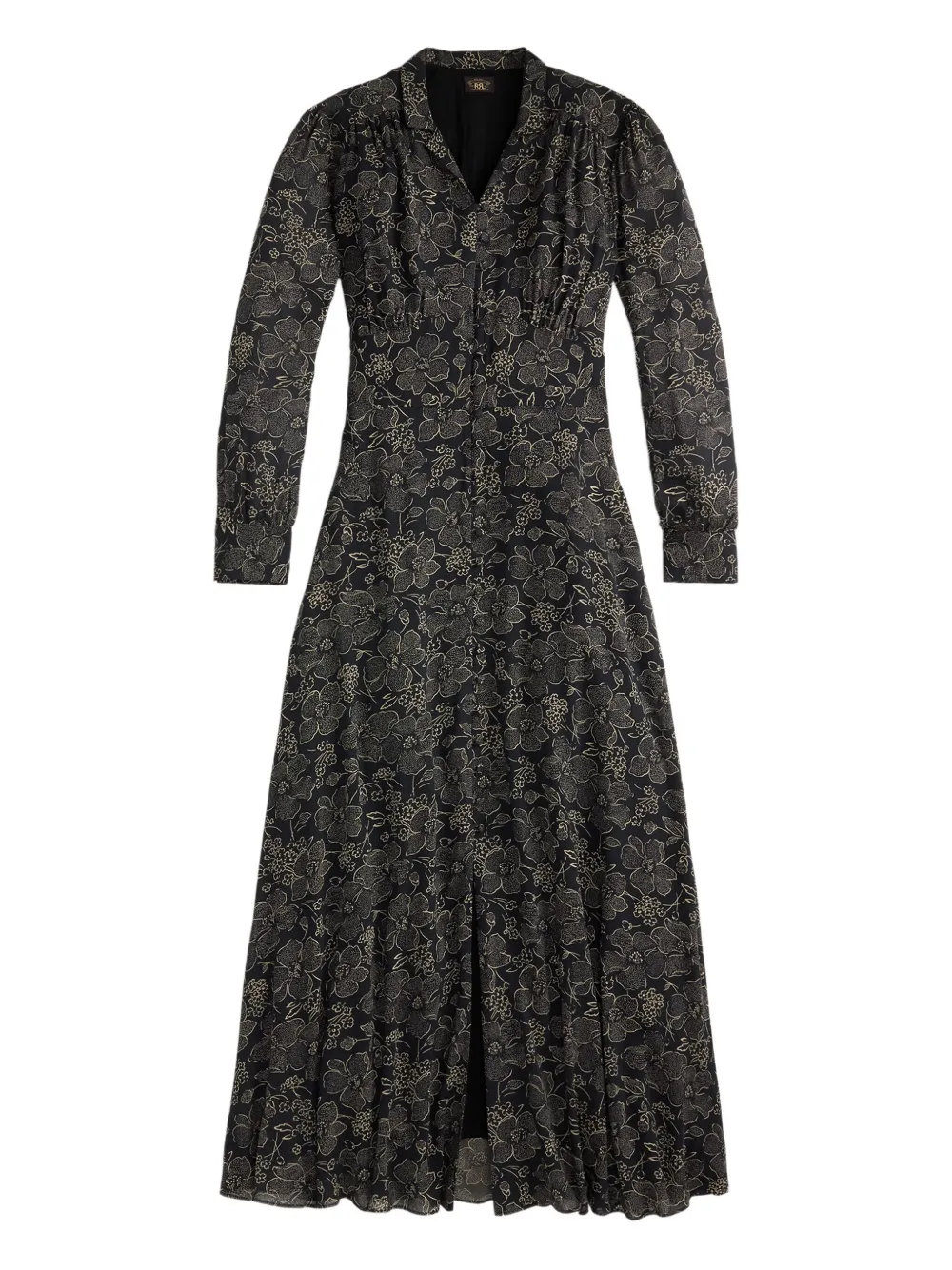 Ralph Lauren RRL Abito a fiori - Nero