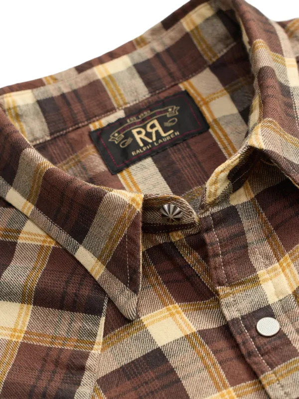 Ralph Lauren RRL チェック シャツ | ブラウン | FARFETCH JP Ralph Lauren RRL チェック シャツ | ブラウン | FARFETCH JP