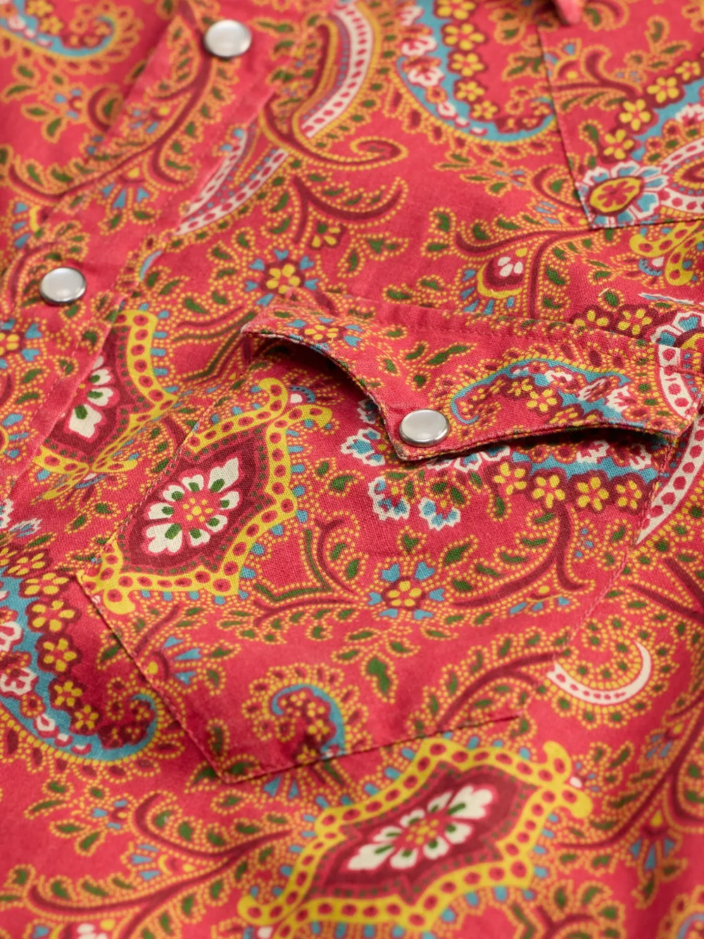 Ralph Lauren RRL Overhemd met paisley-print Rood