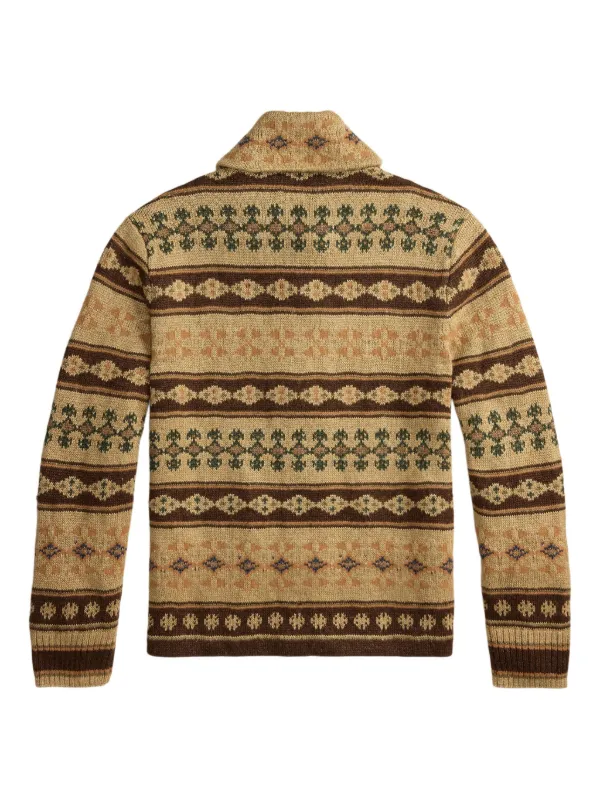Ralph Lauren RRL ショールカラーカーディガン | ニュートラル