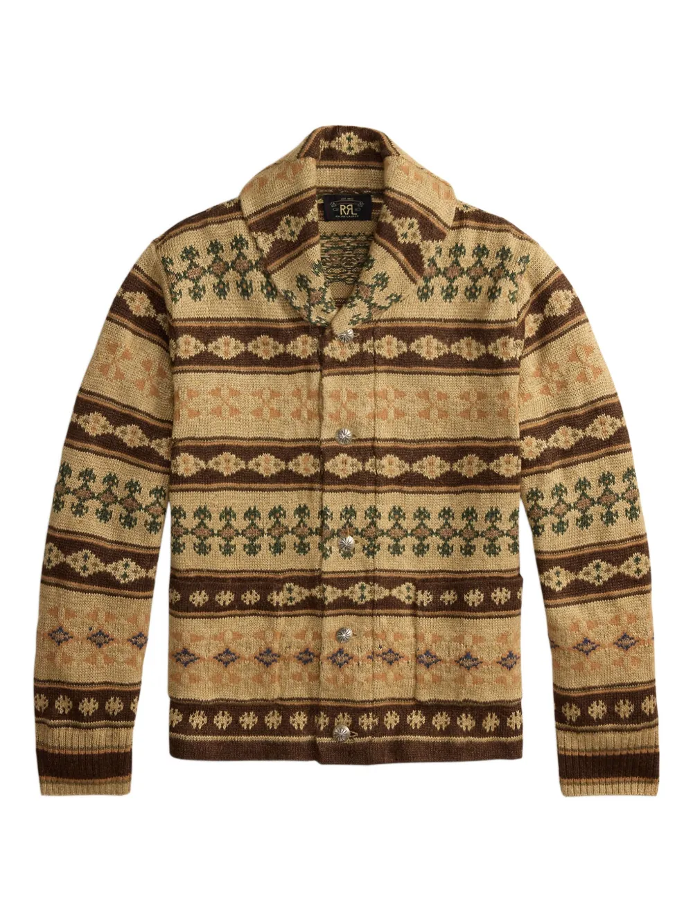 Ralph Lauren RRL Cardigan con scollo a scialle - Toni neutri