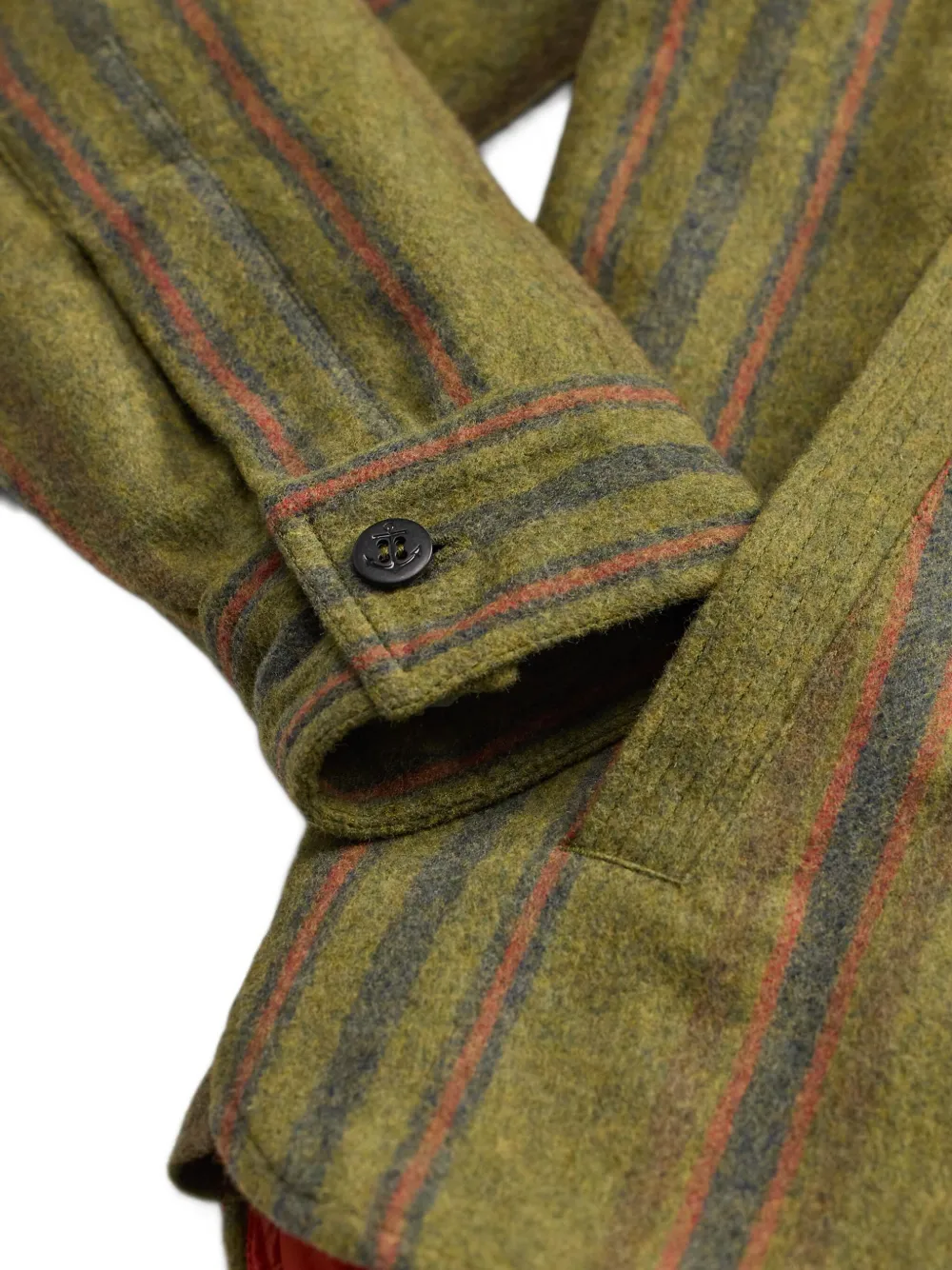Ralph Lauren RRL Gestreept overhemd Groen