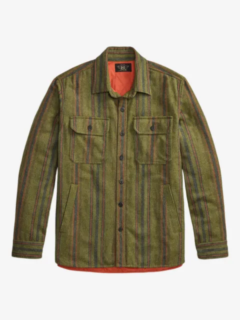Ralph Lauren RRL striped chest-pocket shirt