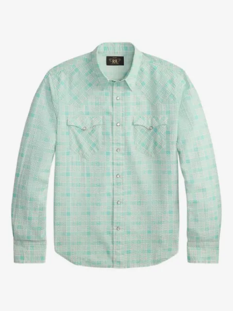 Ralph Lauren RRL plaid buttoned shirt