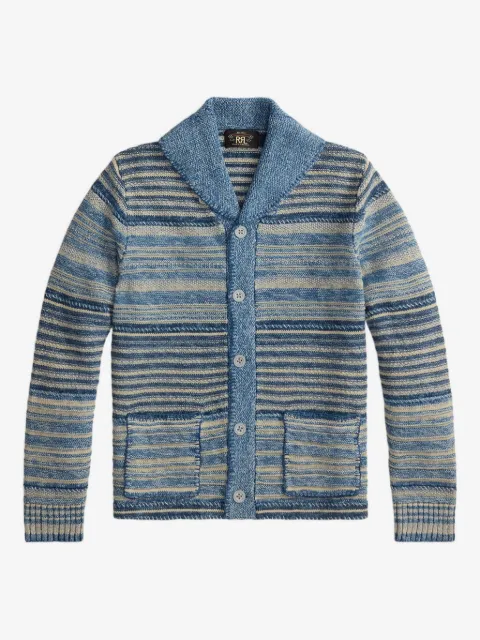 Ralph Lauren RRL كارديغان مخطط بأزرار