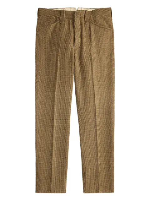 Ralph Lauren RRL check-pattern trousers