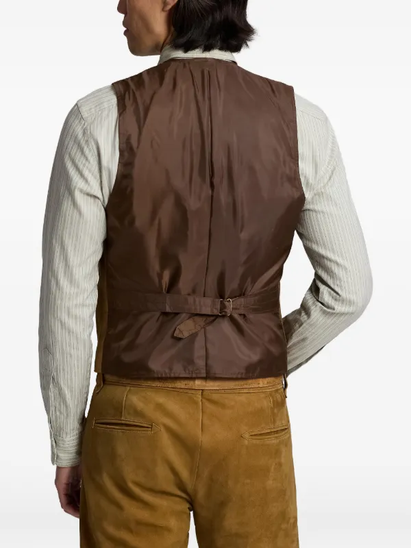 Ralph Lauren RRL スエード ベスト | ブラウン | FARFETCH JP