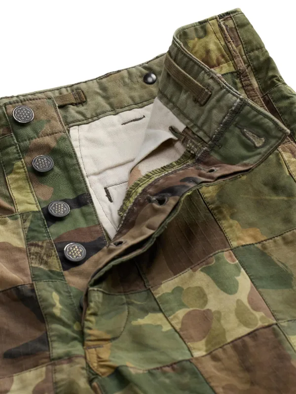 Ralph Lauren RRL パッチワーク カモフラージュ ショートパンツ