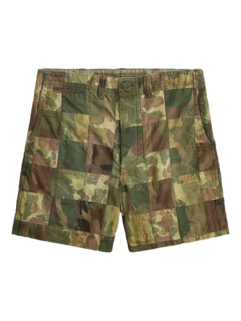 Ralph Lauren RRL patchwork-camouflage shorts