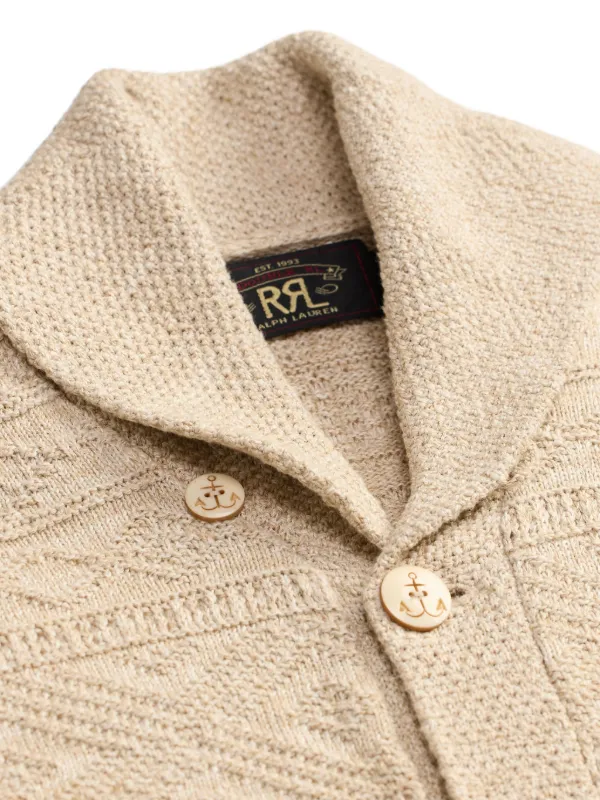 Ralph Lauren RRL ショールカラーカーディガン | ニュートラル