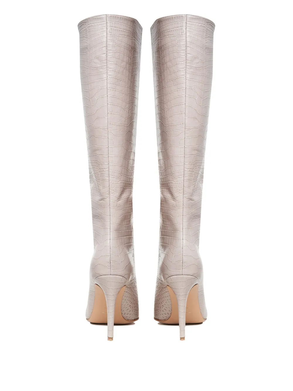 Ginissima Milla Crocodile-embossed Boots In Multi