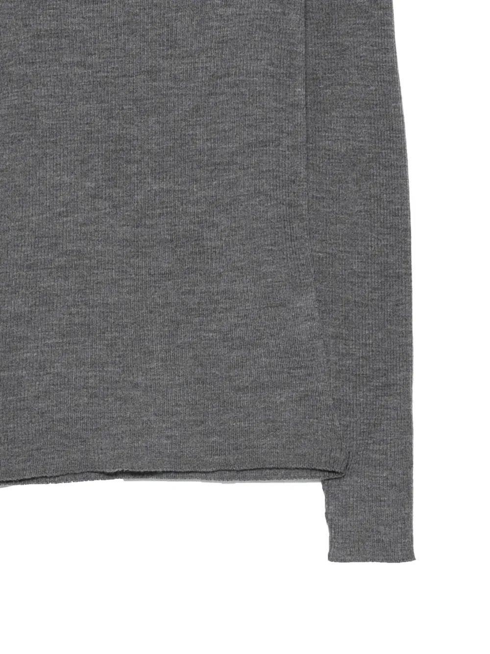 Majestic Filatures Geribbelde tanktop Grijs
