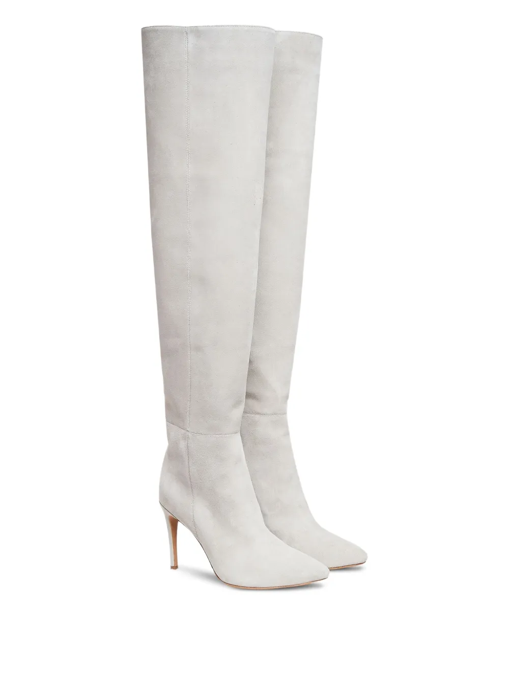 Ginissima 95mm Milana Thigh-high Boots In White