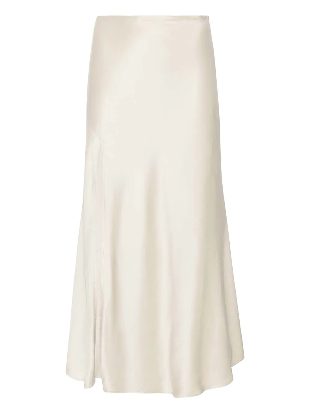 Lapointe Bias-cut Midi Skirt In Neutral