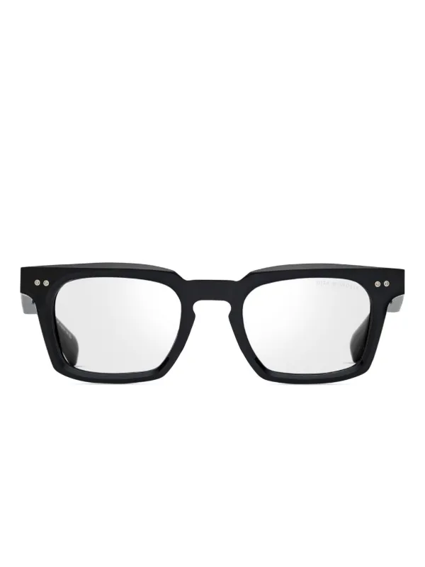 Dita Eyewear スクエアメガネフレーム | ブラック | FARFETCH JP