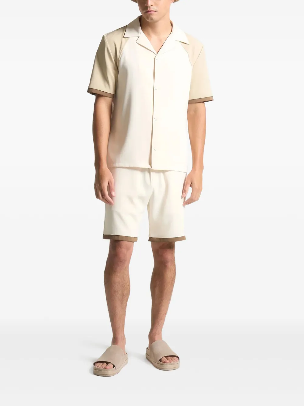 Manière De Voir elastic-waist track shorts | Track & Running Shorts | Image 2