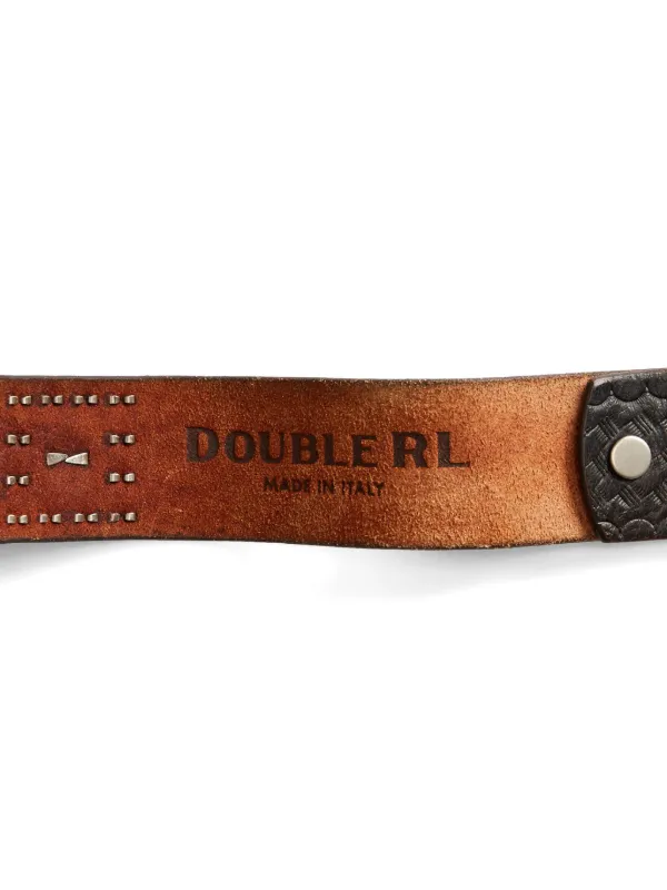 Ralph Lauren RRL スタッズ レザーベルト | ブラック | FARFETCH JP Ralph Lauren RRL スタッズ レザーベルト | ブラック | FARFETCH JP