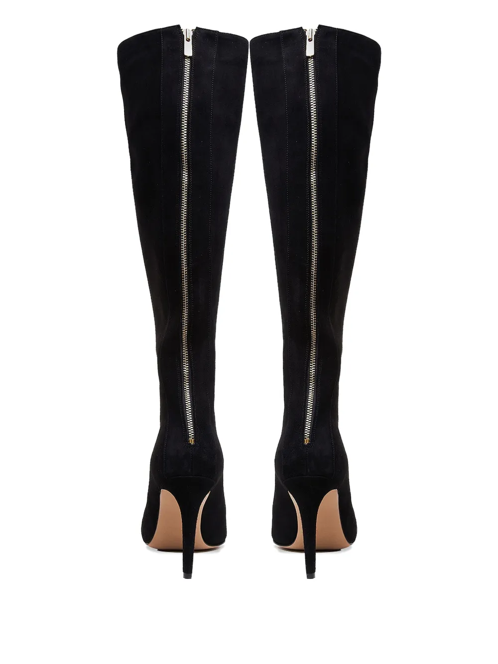  Ginissima 95mm Pointed-toe Boots - Black 