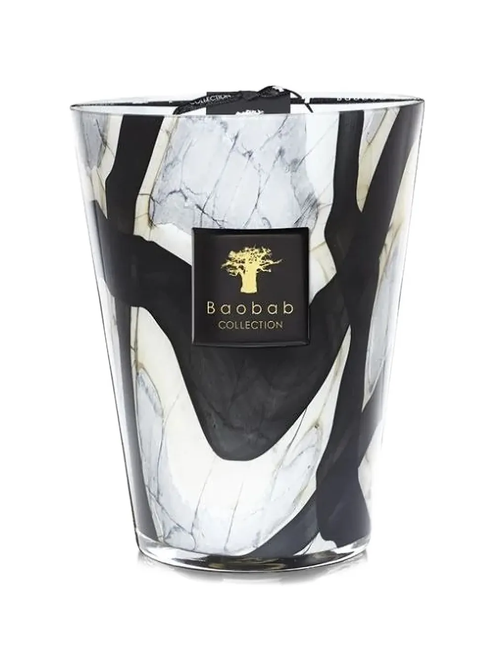 Baobab Collection Max 24 Stones Marble candle - Grigio